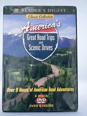 Readers Digest America Great Road Trips Scenic Drives DVD 6 Disc Set
